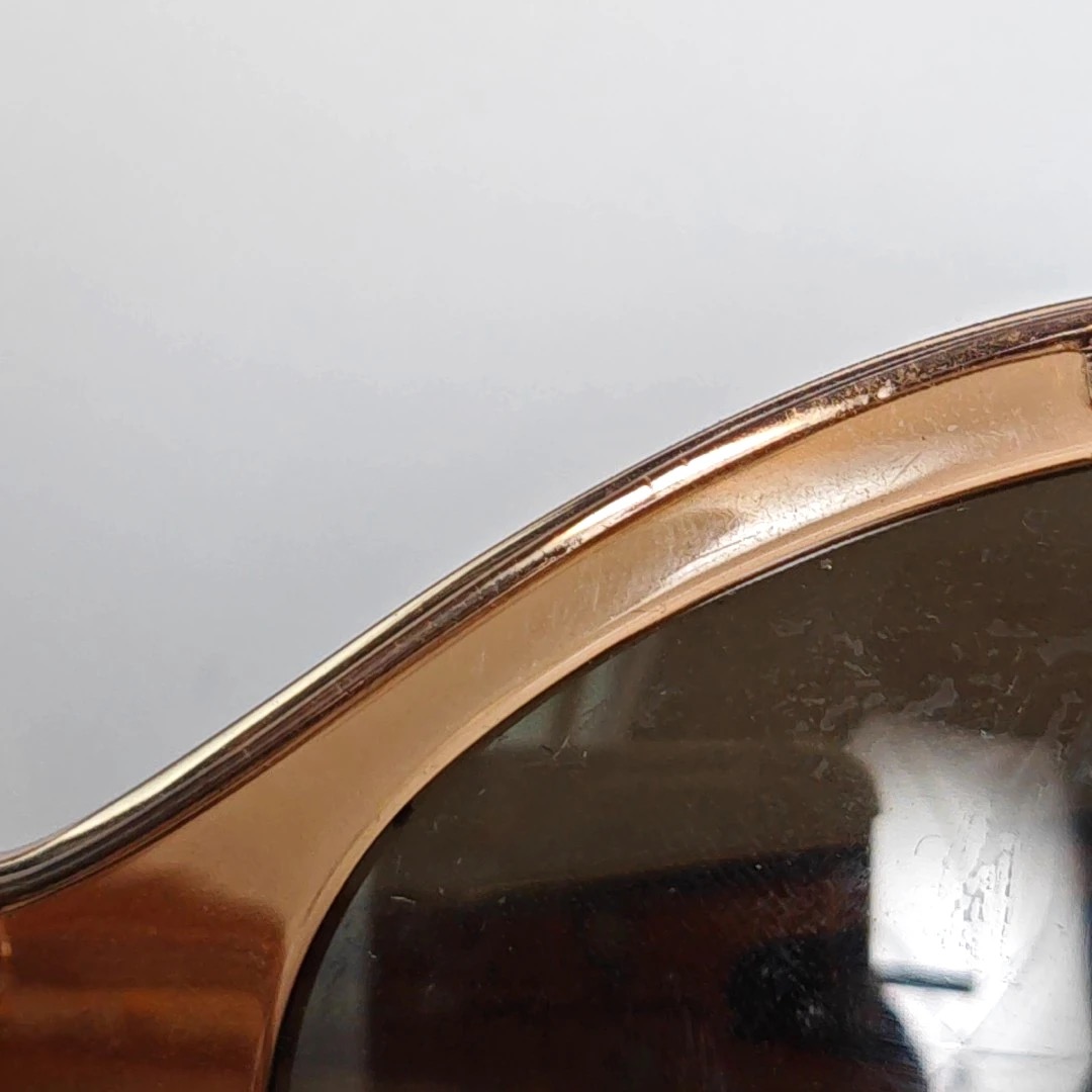 GIVENCHY green round composite sunglasses