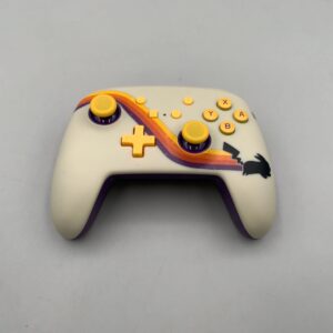 Enhanced Wireless Pro Controller for Nintendo Switch Pikachu Retro Style